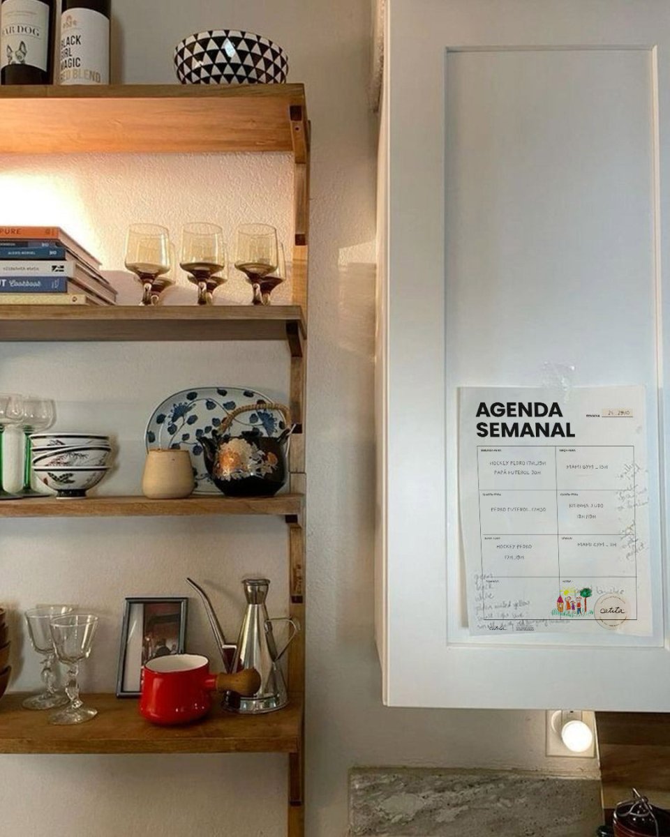 Agenda Semanal - Printables Catita illustrations