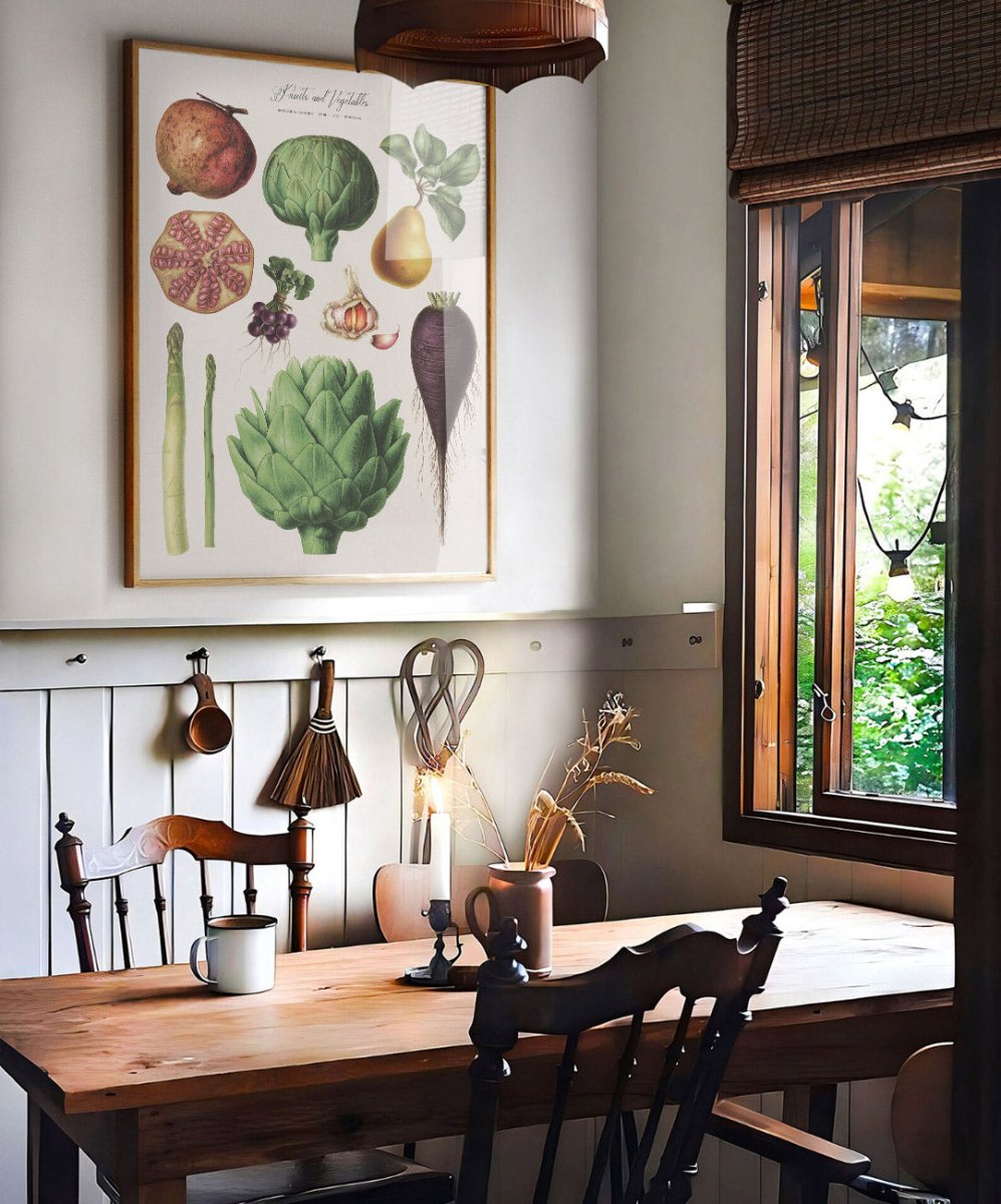Fruits and Vegetables Nr1 - Posters Catita illustrations