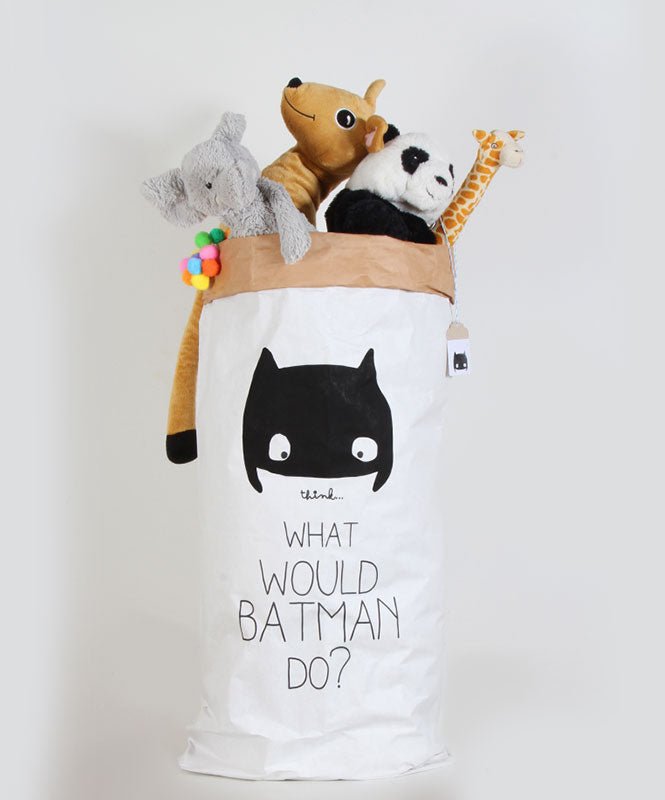 Bat art Paperbag - Paperbags Catita illustrations