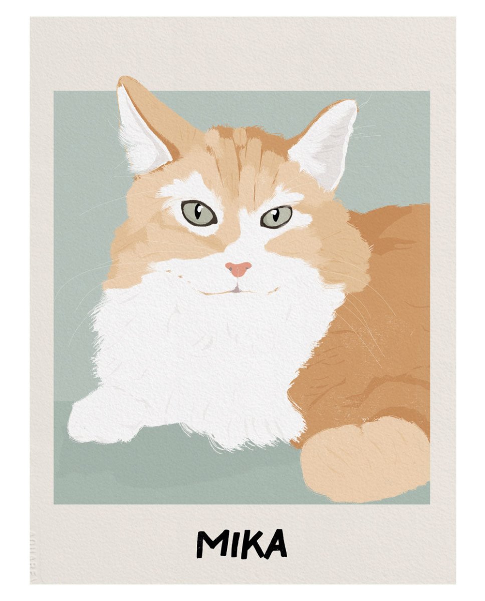 Ilustração Personalizada de Animais - Ilustrações Personalizadas Catita illustrations