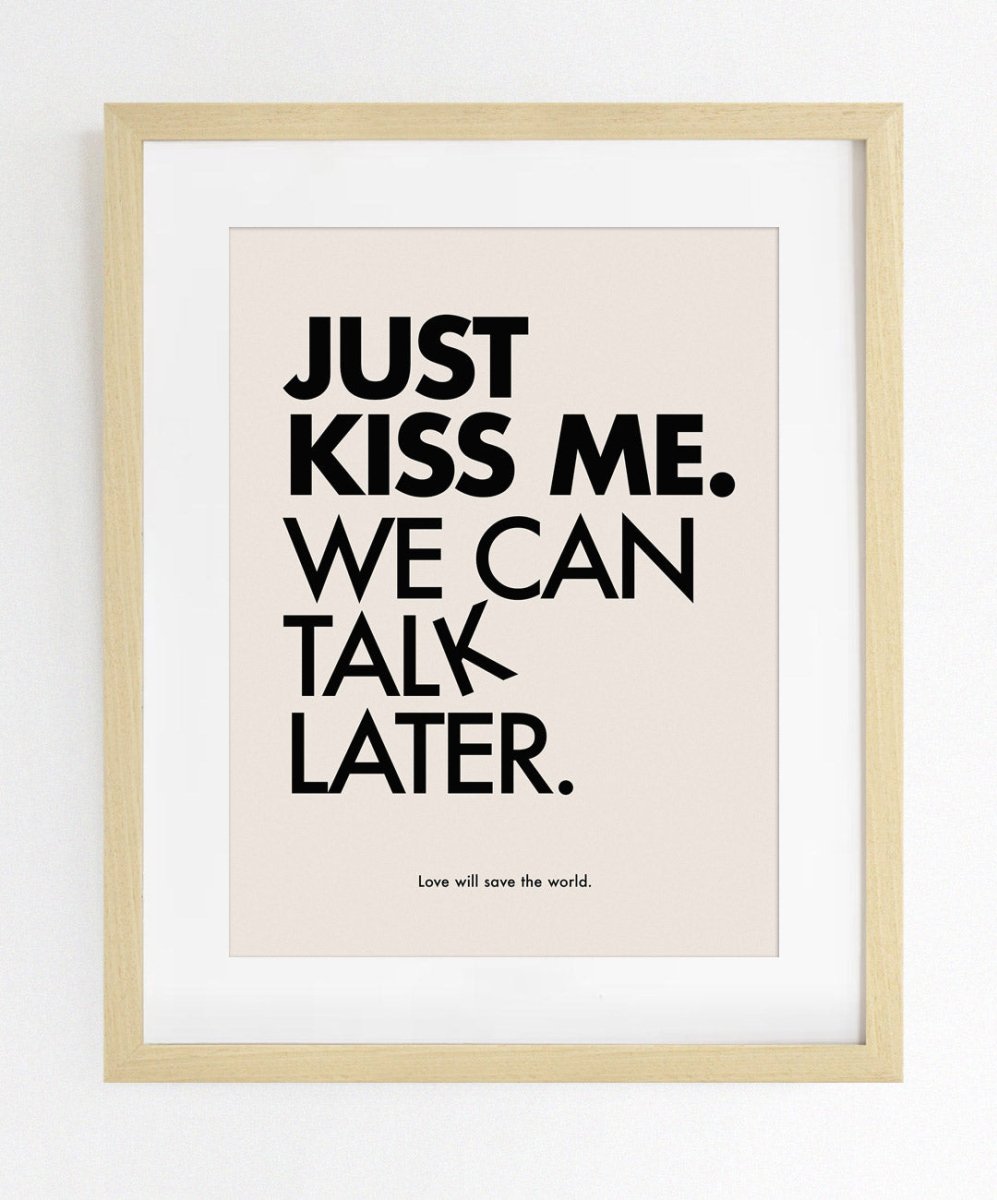 Just Kiss - Posters Catita illustrations