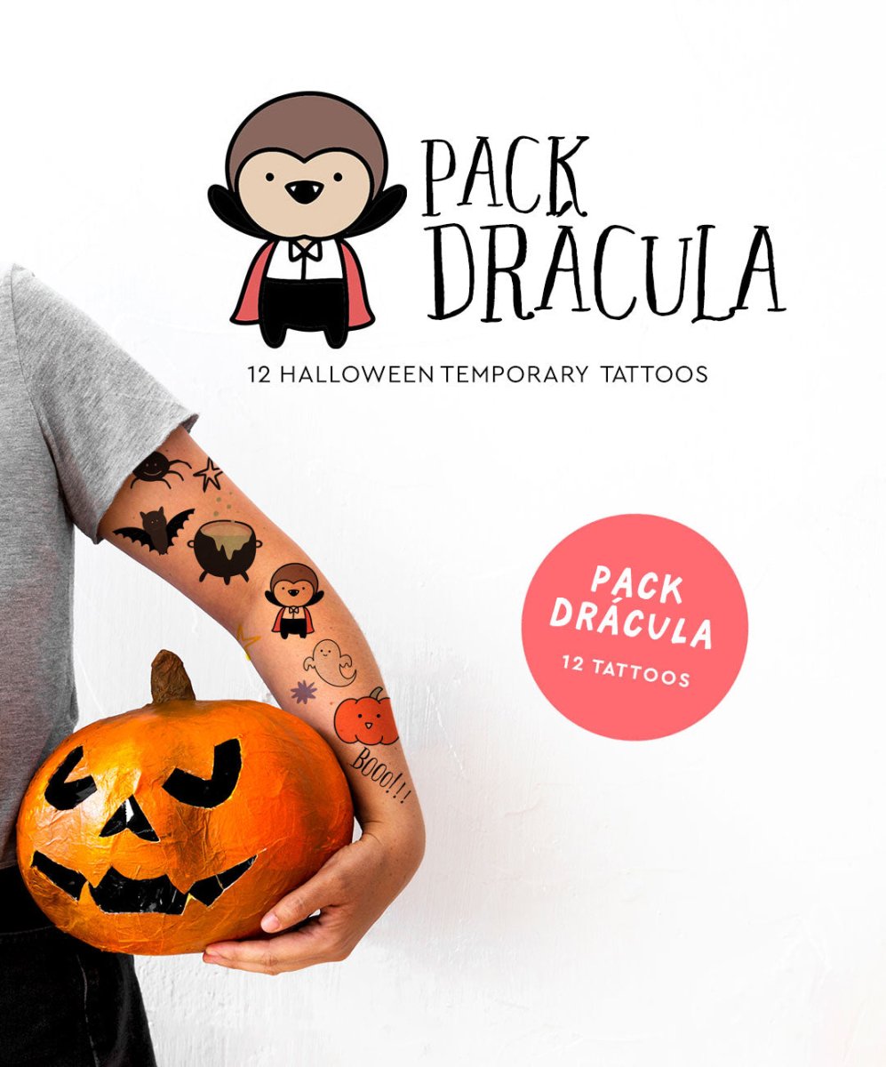 Mega Pack "This is Halloween" - Tatuagens Temporárias Catita illustrations