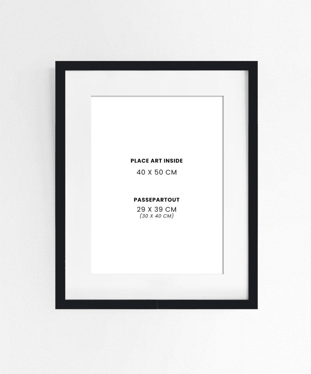 Moldura de Madeira Preta - Molduras Catita illustrations