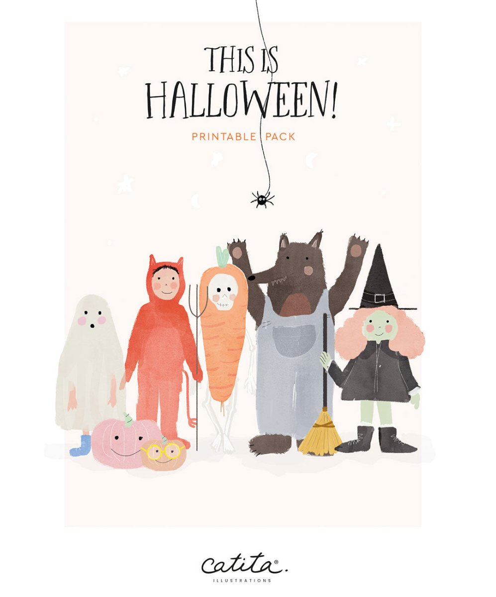 Pack Festa "This is Halloween" - Artigos para Festas Catita illustrations