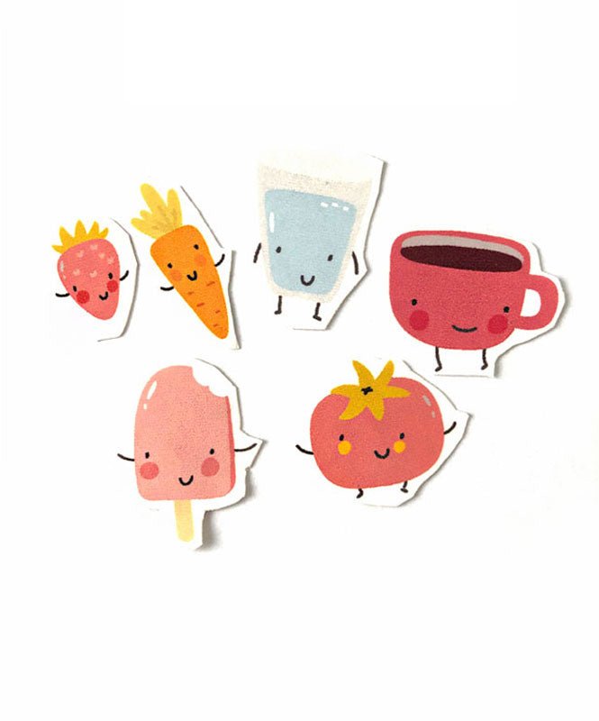 Pack Tatuagens Mr Food - Tatuagens Temporárias Catita illustrations