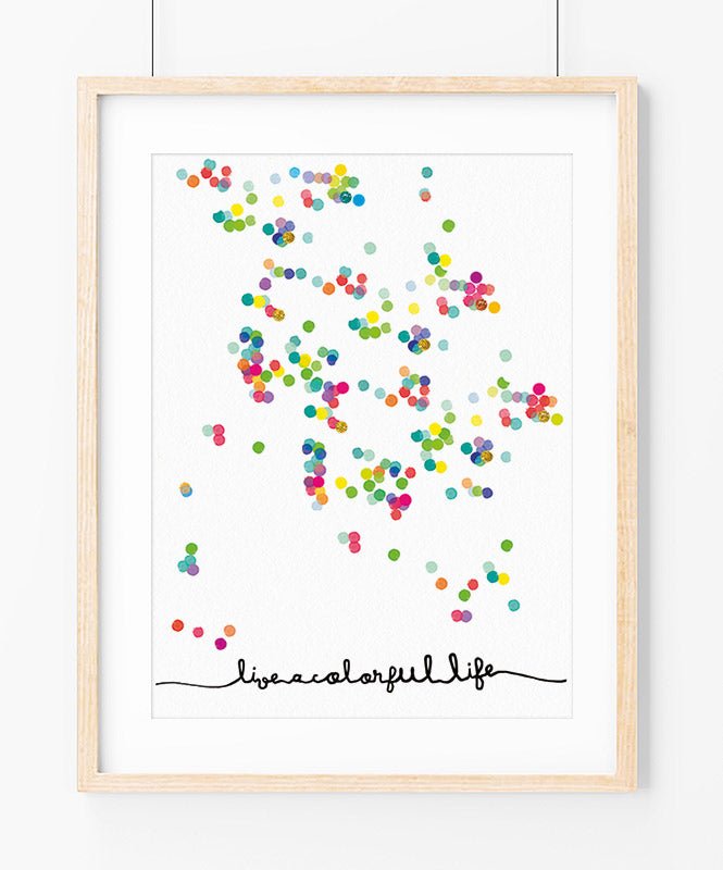 Poster Confetti - Posters Catita illustrations