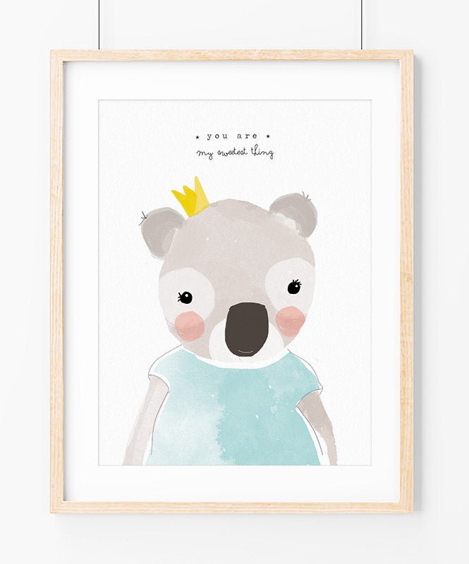 Poster Querido Koala - Posters Catita illustrations