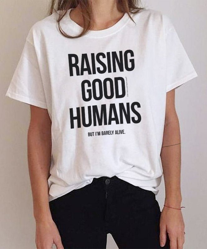 Raising Good Humans - T-shirts Catita illustrations