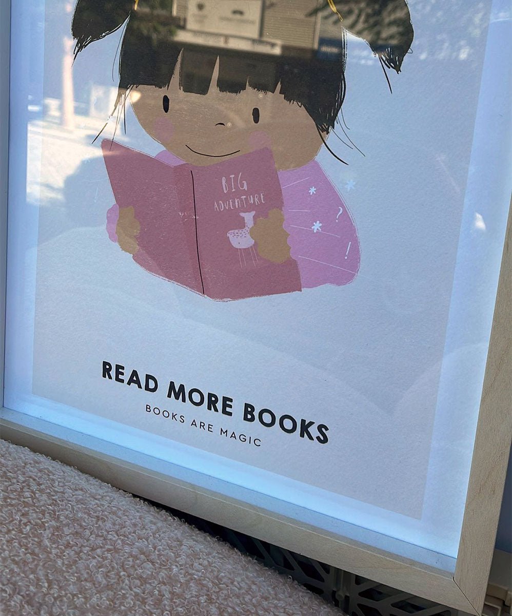 Read More Books - Posters Catita illustrations