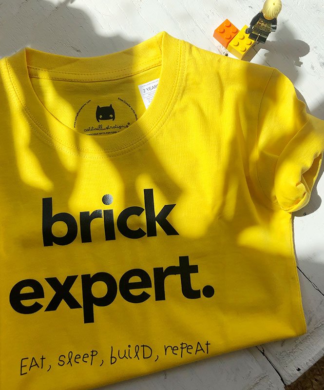 T-Shirt Brick Expert - T-shirts Catita illustrations