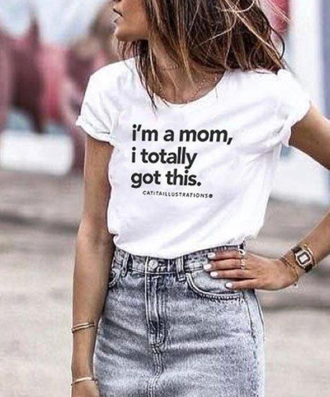 T-Shirt I'm a Mom - T-shirts Catita illustrations