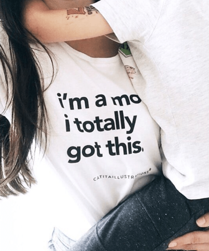 T-Shirt I'm a Mom - T-shirts Catita illustrations