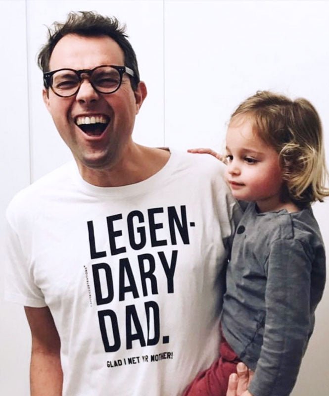 T-Shirt Legendary Dad - T-shirts Catita illustrations