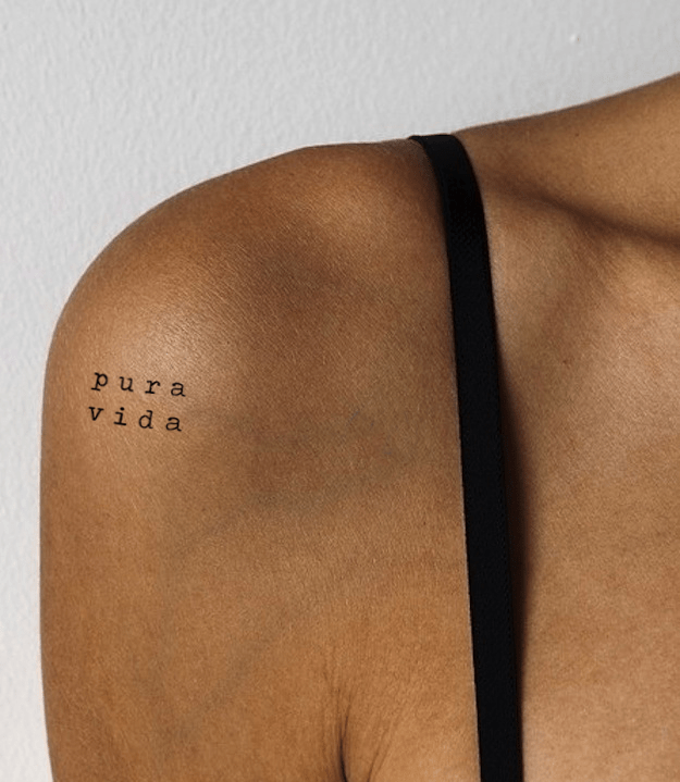 Tattoos Pura Vida - Tatuagens Temporárias Catita illustrations