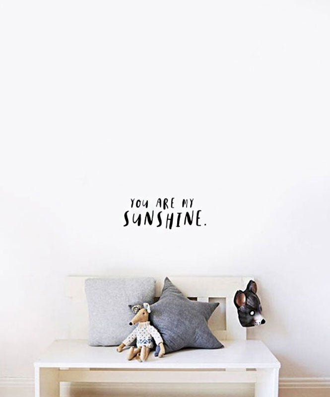 Vinil You are my Sunshine - Vinis de Parede Catita illustrations