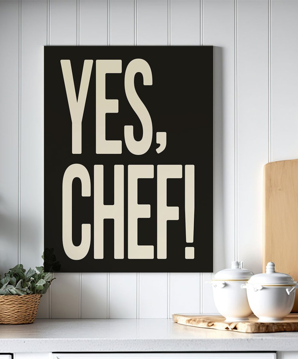 Yes, Chef! - Posters Catita illustrations