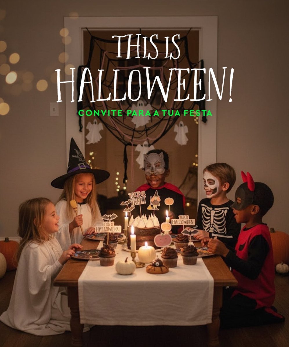 Convite Festa Halloween - Printables Catita illustrations