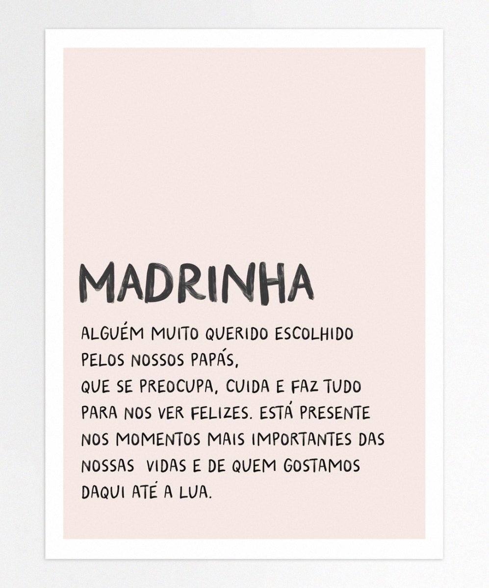 Madrinha - Posters Catita illustrations
