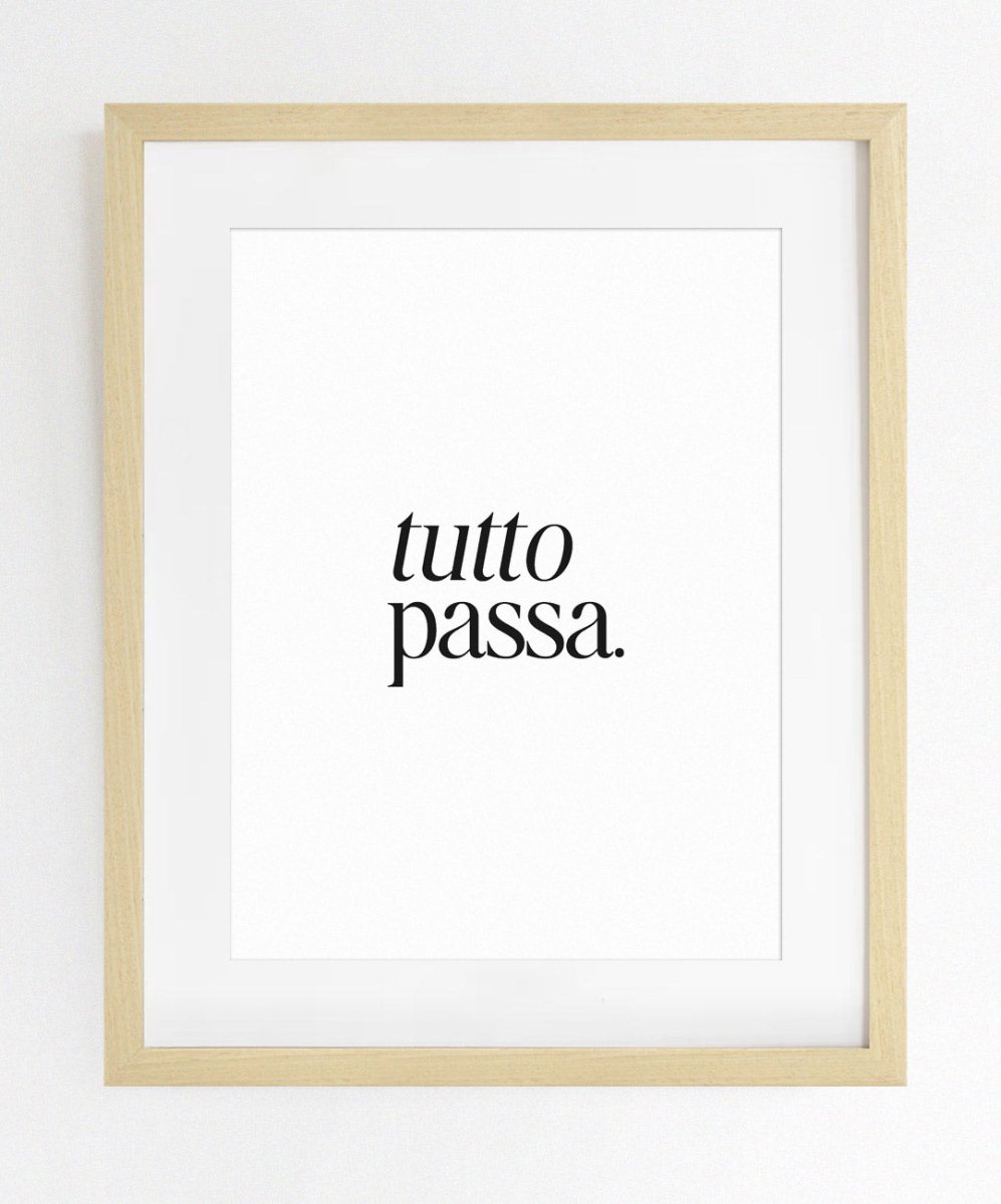 Tutto passa - Posters Catita illustrations