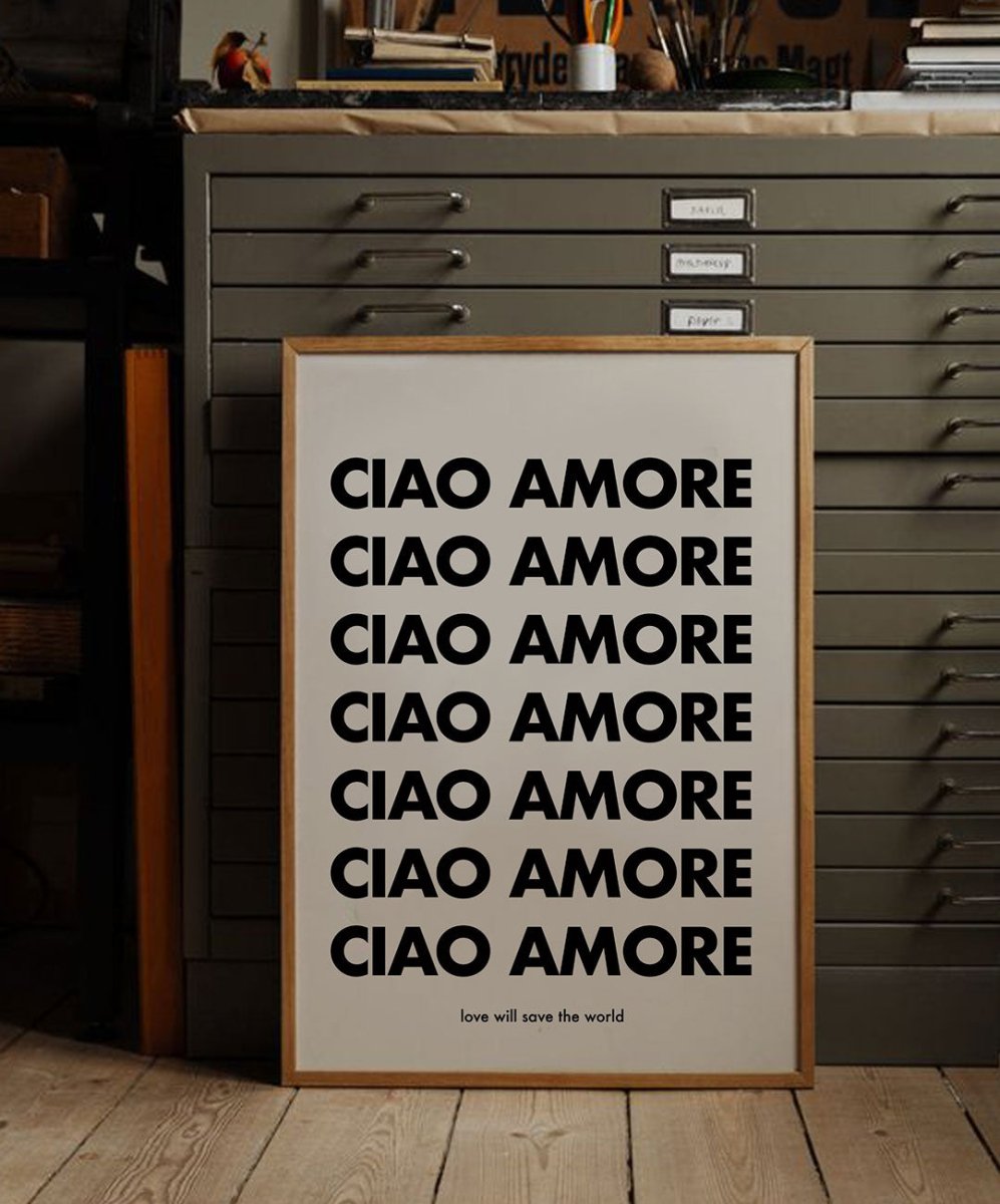 Ciao Amore - Posters Catita illustrations