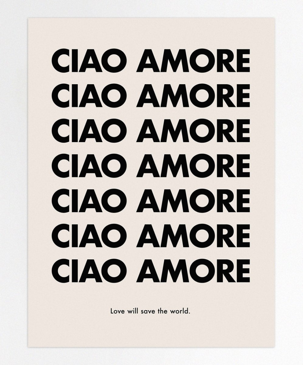 Ciao Amore - Posters Catita illustrations