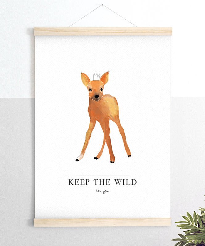 Keep the wild in you - Posters Catita illustrations