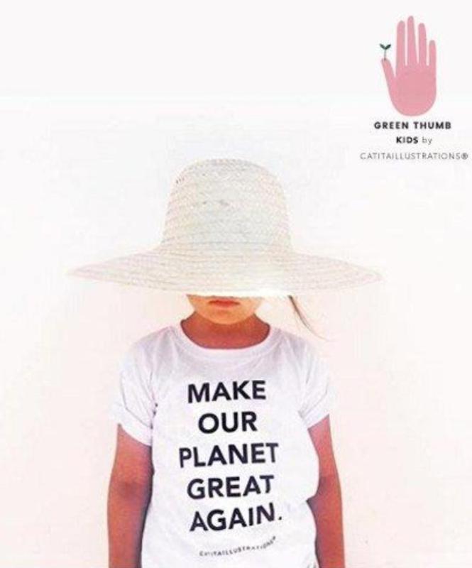 Make our planet great again Kids - T-shirts Catita illustrations