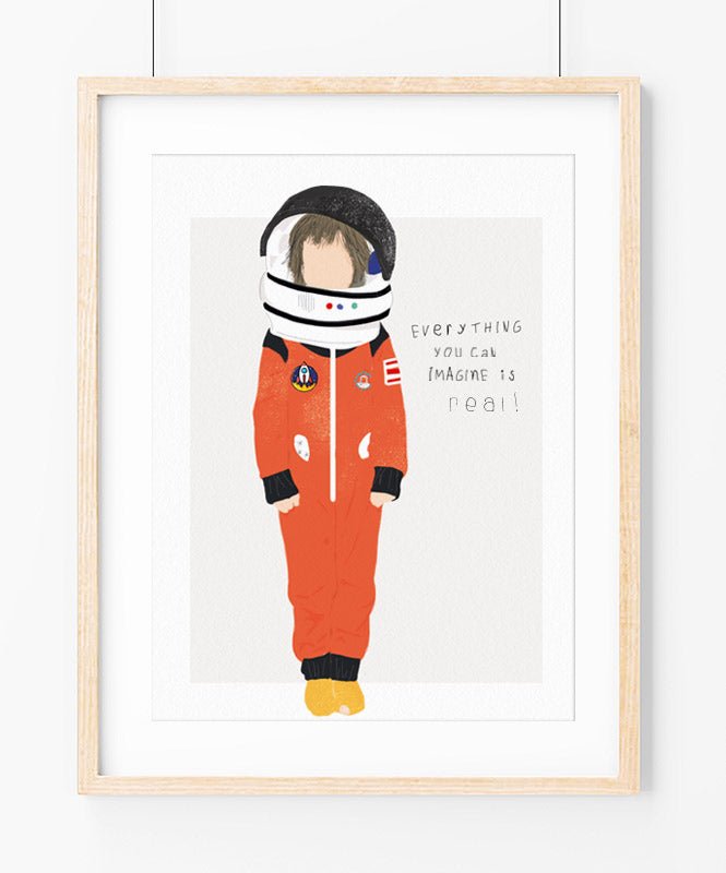 Poster de Astronauta - Posters Catita illustrations