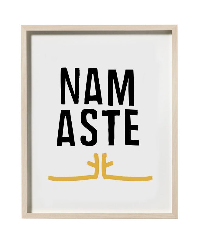 Poster Namaste - Posters Catita illustrations