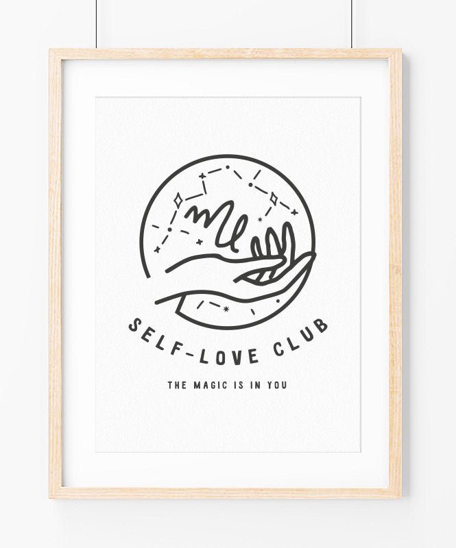 Poster Self-Love Club - Posters Catita illustrations