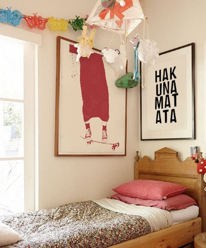 Poster Skater Girl - Posters Catita illustrations