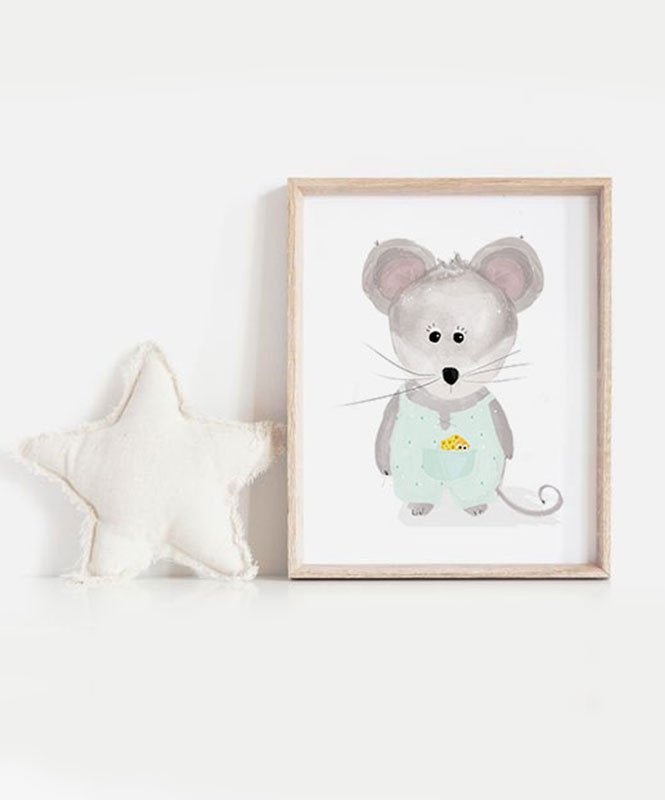 Poster Summer Little Mouse - Posters Catita illustrations