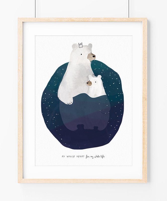 Poster Ursos Polares - Posters Catita illustrations