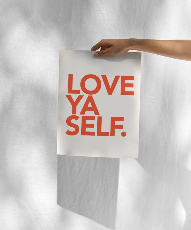 Postrer Love Ya Self - Posters Catita illustrations
