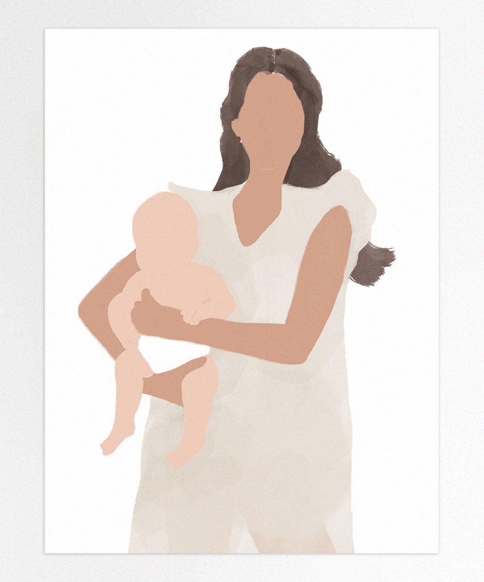 Ser mãe - Posters Catita illustrations