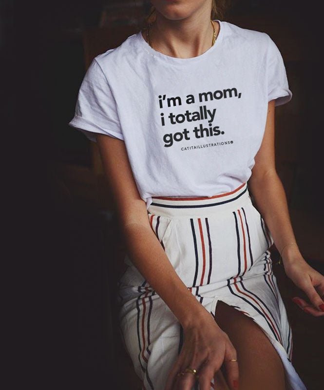 T-Shirt I'm a Mom - T-shirts Catita illustrations