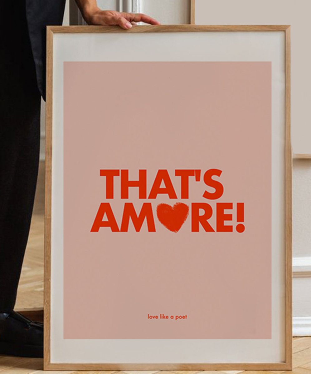 That's Amore - Posters Catita illustrations