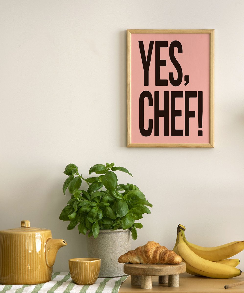 Yes, Chef! - Posters Catita illustrations