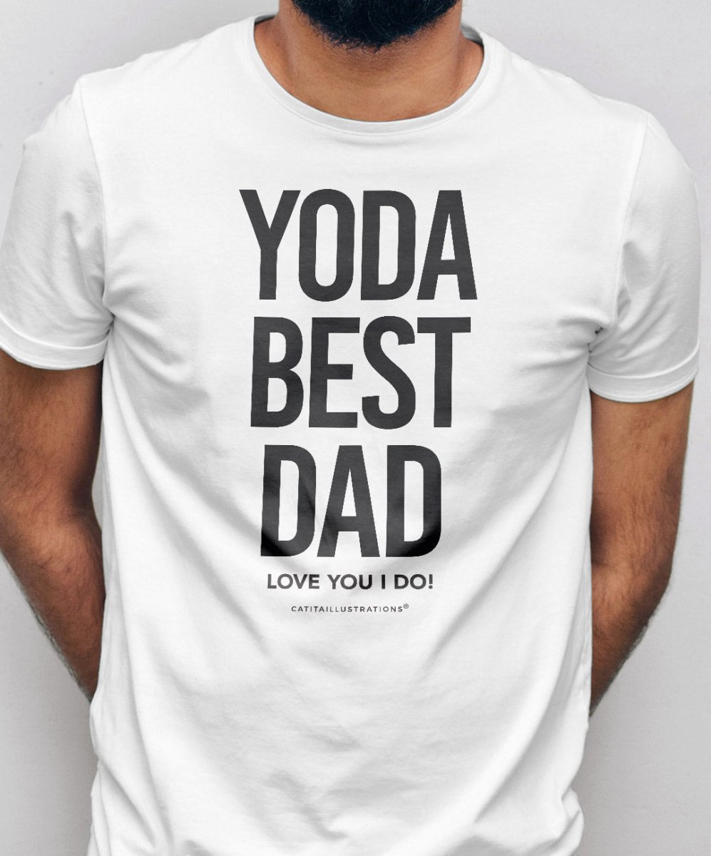 Yoda Best Dad - T-shirts Catita illustrations